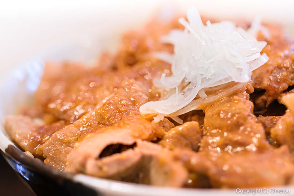 武蔵五日市「とんとん」の豚丼