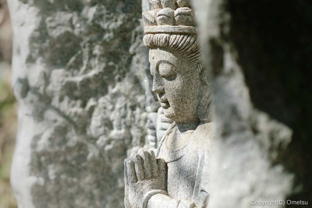 あきる野市・大悲願寺の、八十八の石像