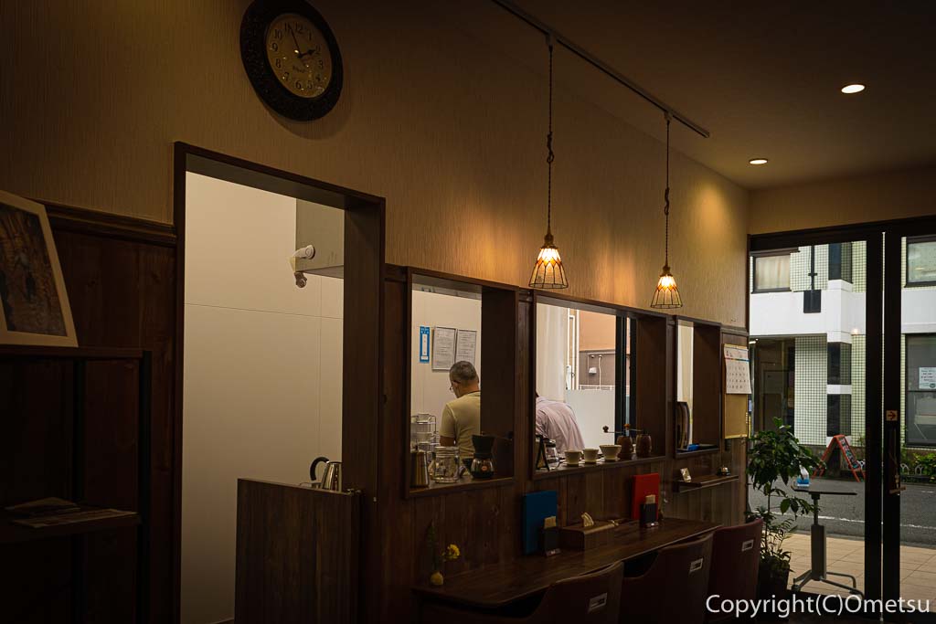 青梅・河辺のカフェ・悠の店内