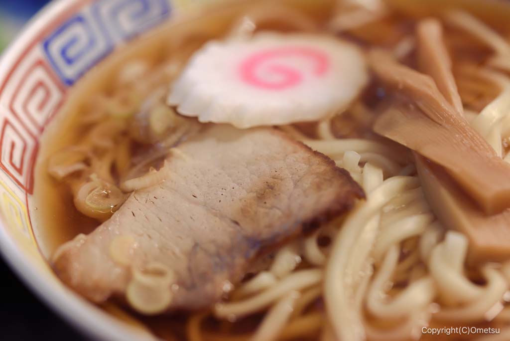 青梅市・御岳の、東峯園の、ミニラーメン