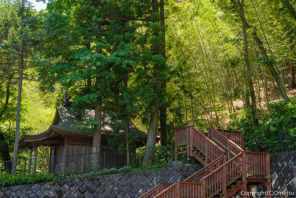 草木丘陵コースの八雲神社