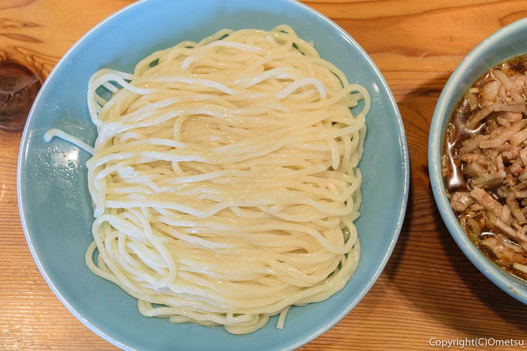 青梅のつけめん専門店「麺楽」のつけそば