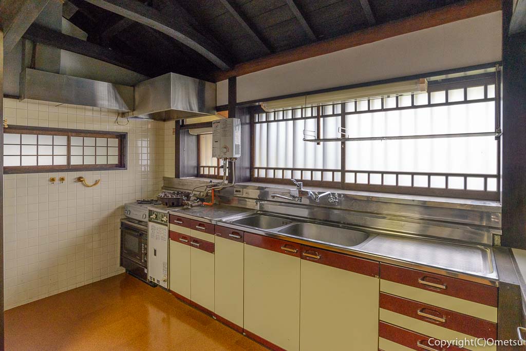 青梅市・吉川英治記念館・母屋のキッチン