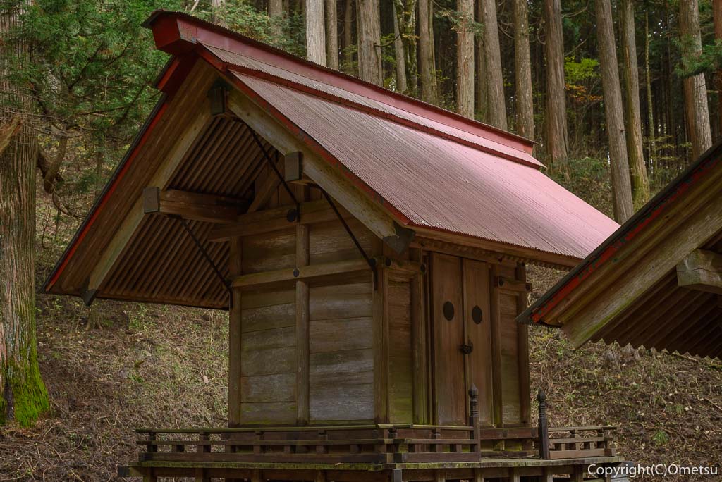大岳山の、大嶽神社