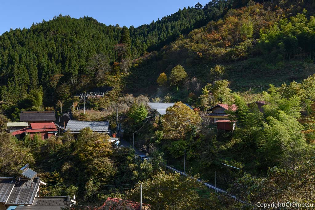 檜原村・笛吹の集落