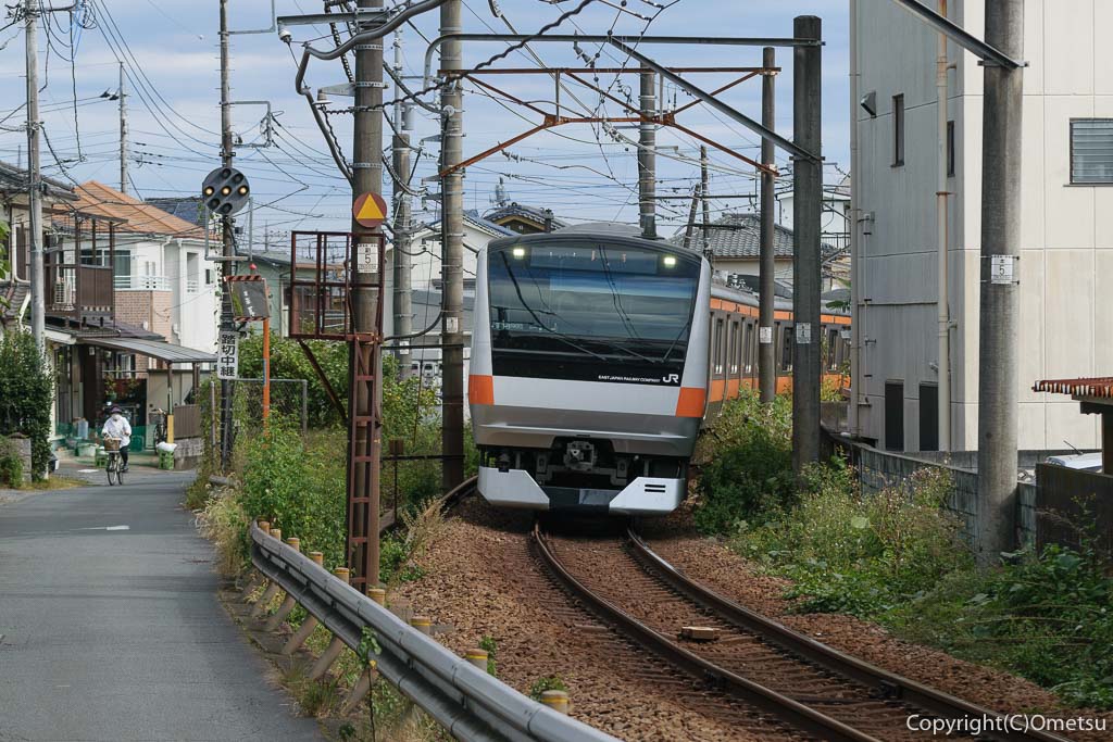 JR青梅線・東青梅〜青梅間の光景