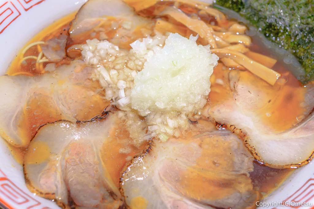 びんびん亭の炙りチャーシューメン