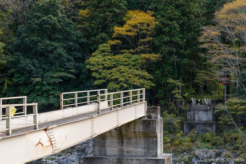 流された、御岳小橋