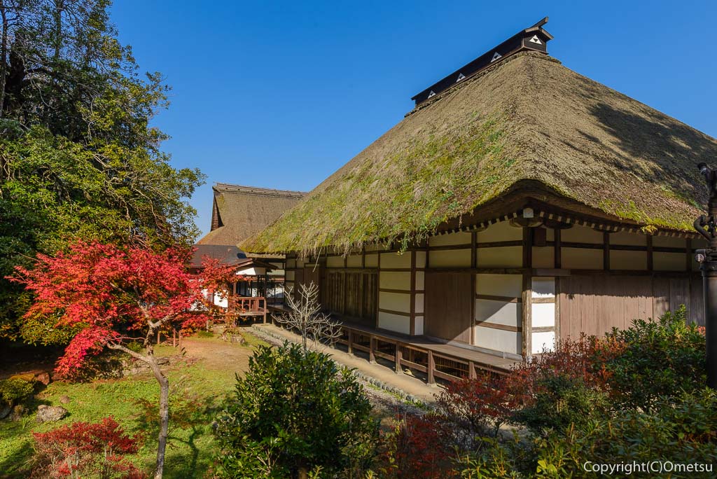 あきる野市・広徳寺の本堂