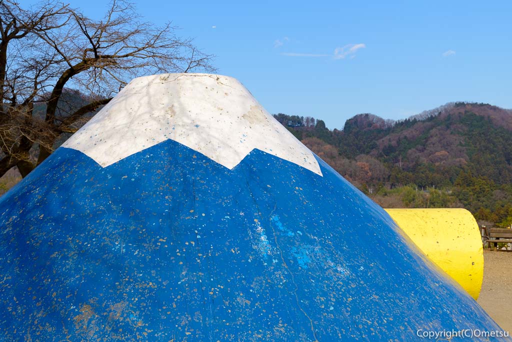 青梅市・畑中公園の富士山