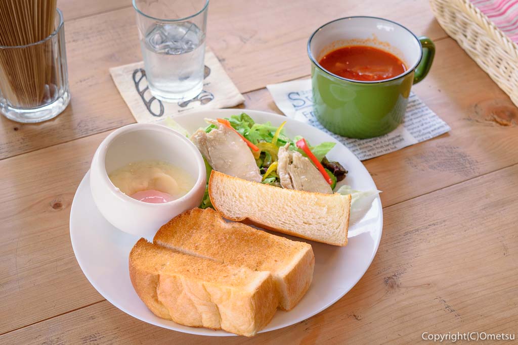 あきる野市・東秋留の、Cafeキトコムギのランチプレート