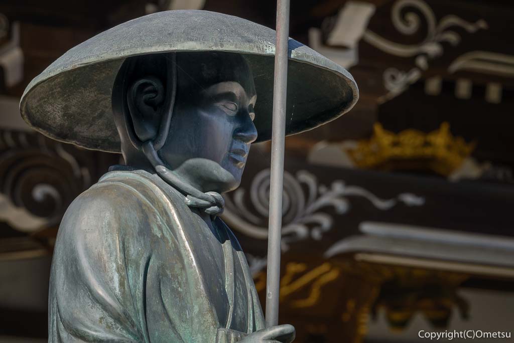 青梅市・即清寺の弘法大師像