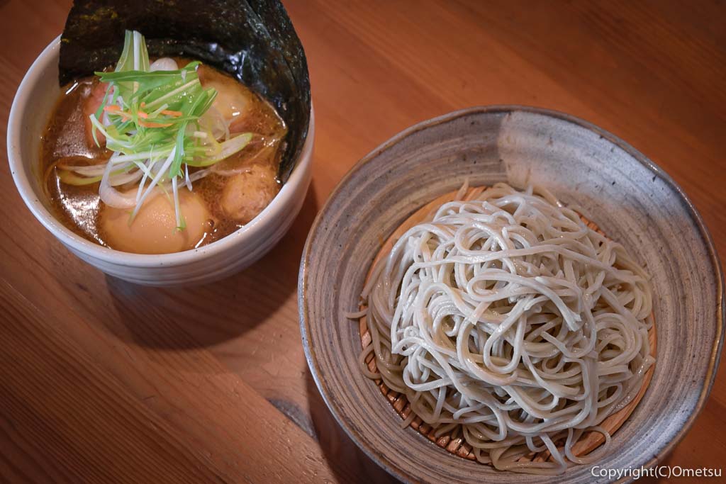 青梅市・河辺の、つけ蕎麦KATSURAの、かもだしスペシャル