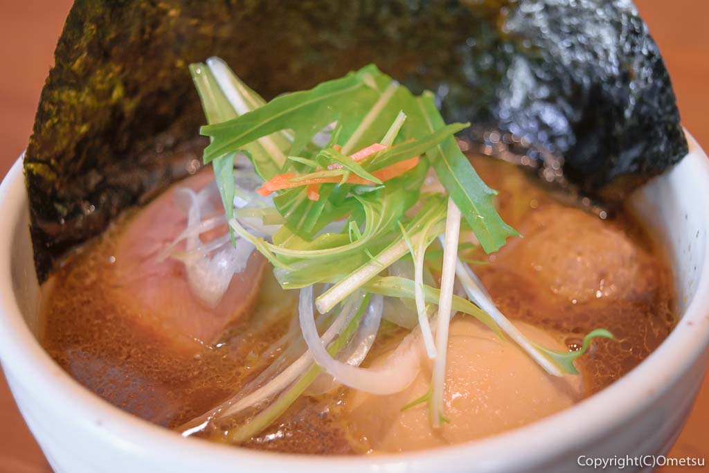 青梅市・河辺の、つけ蕎麦KATSURAの、かもだしスペシャル