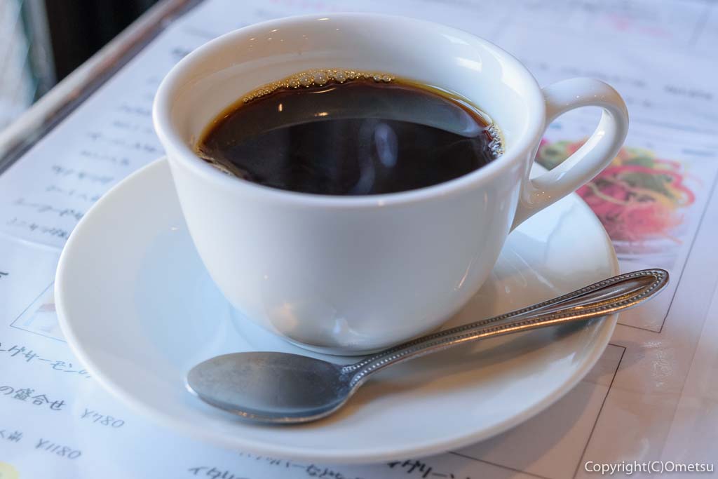 青梅市・新町のイタリアン、ピエモンテのコーヒー