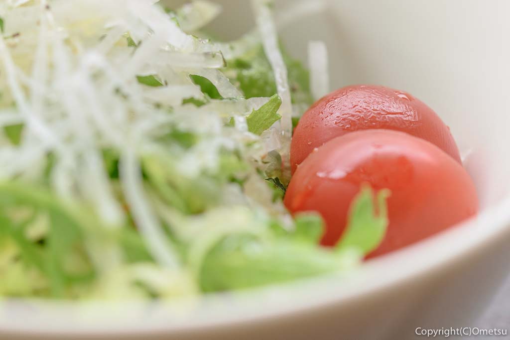青梅市・御岳のステーキ店 NAMAの、サラダ