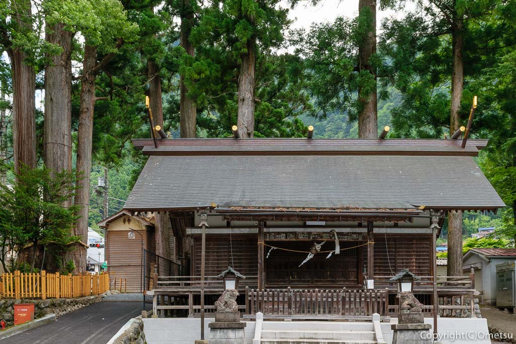 奥多摩町・氷川の、奥氷川神社