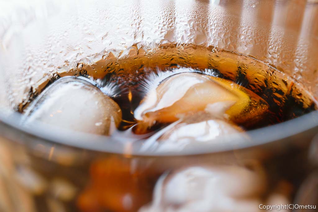 羽村「みんなのカフェ メリ・メロ」のアイスコーヒー