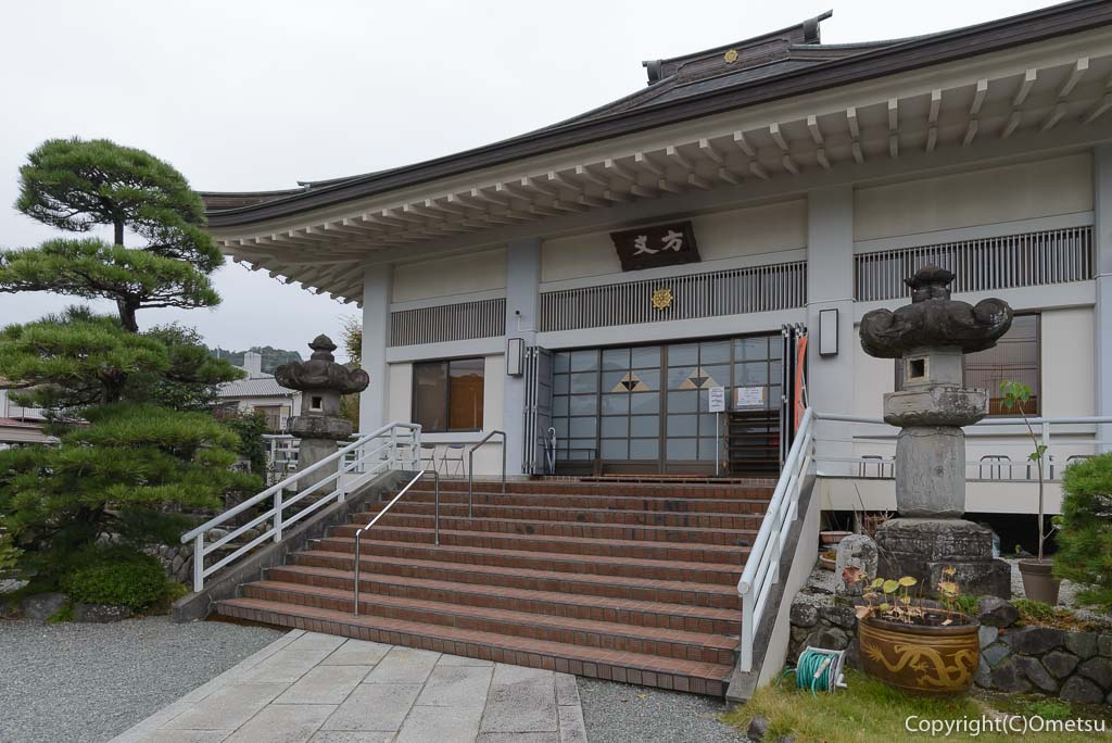 青梅市・常保寺・本堂