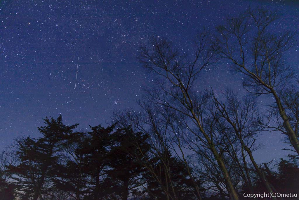 東京最高峰・雲取山の星空