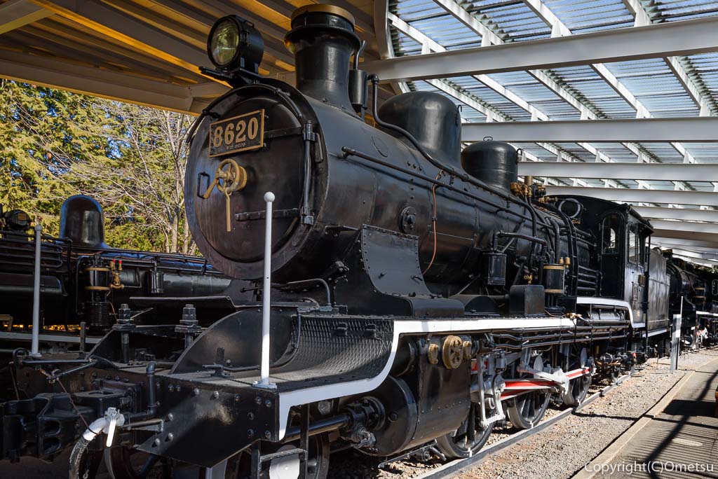 青梅鉄道公園、8620形蒸気機関車