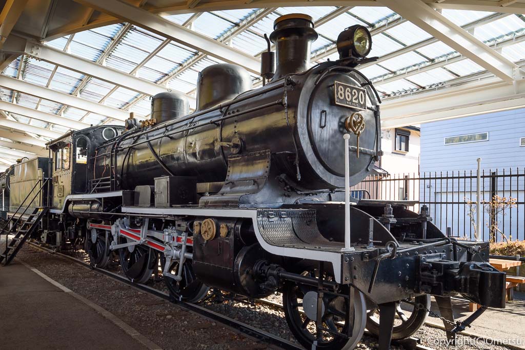 青梅鉄道公園、8620形蒸気機関車