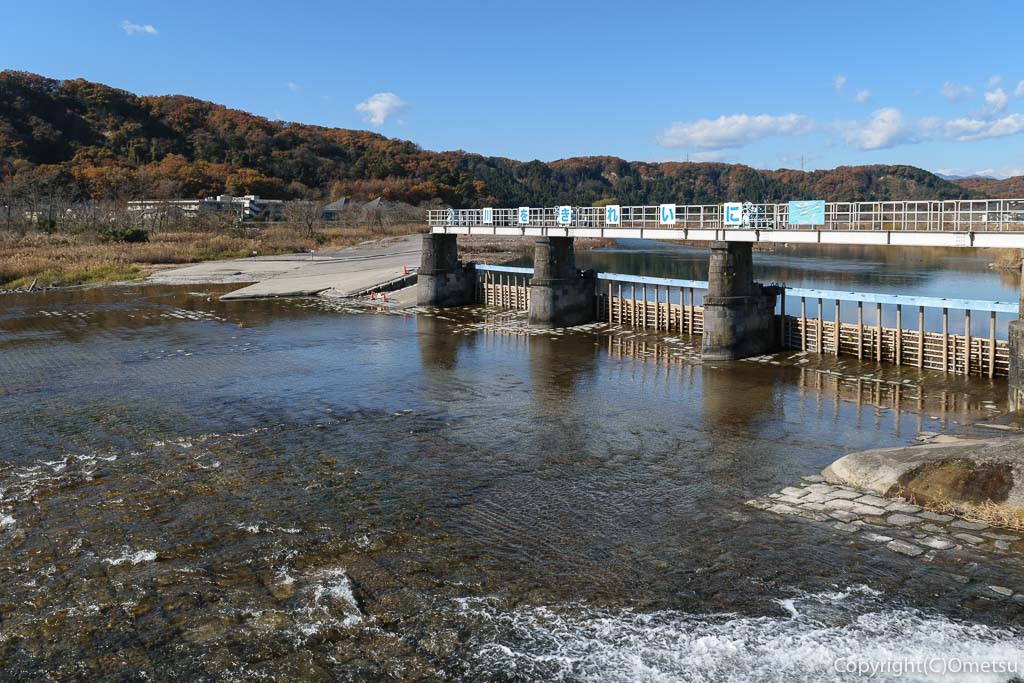 羽村山口軽便鉄道・廃線跡、羽村の堰