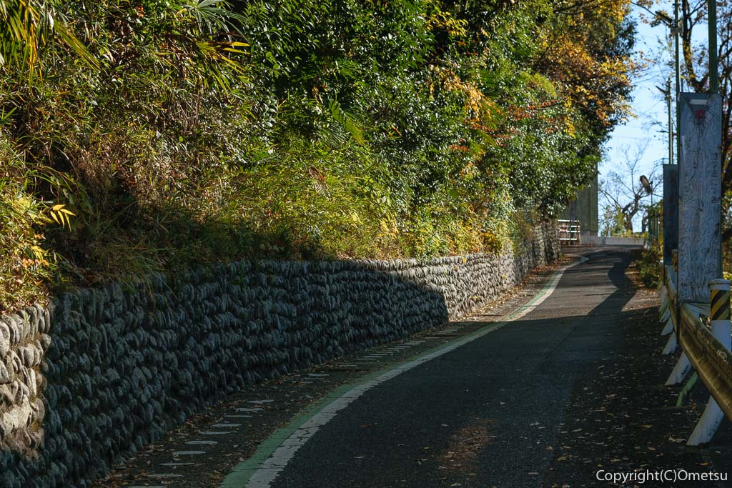 羽村山口軽便鉄道・廃線跡、羽村付近