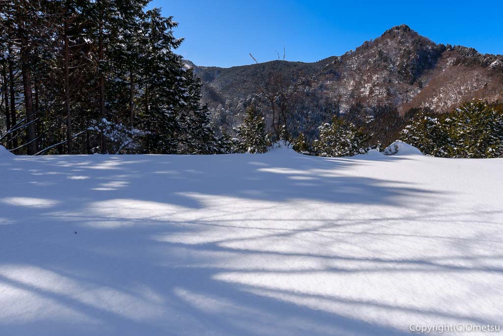 青梅市・御岳山の雪景色