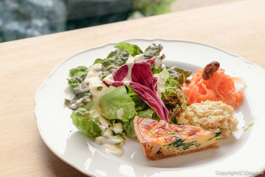 青梅市・駒木町の、maru.+BEANS CAFE(マル・プラス・ビーンズカフェ)の、前菜