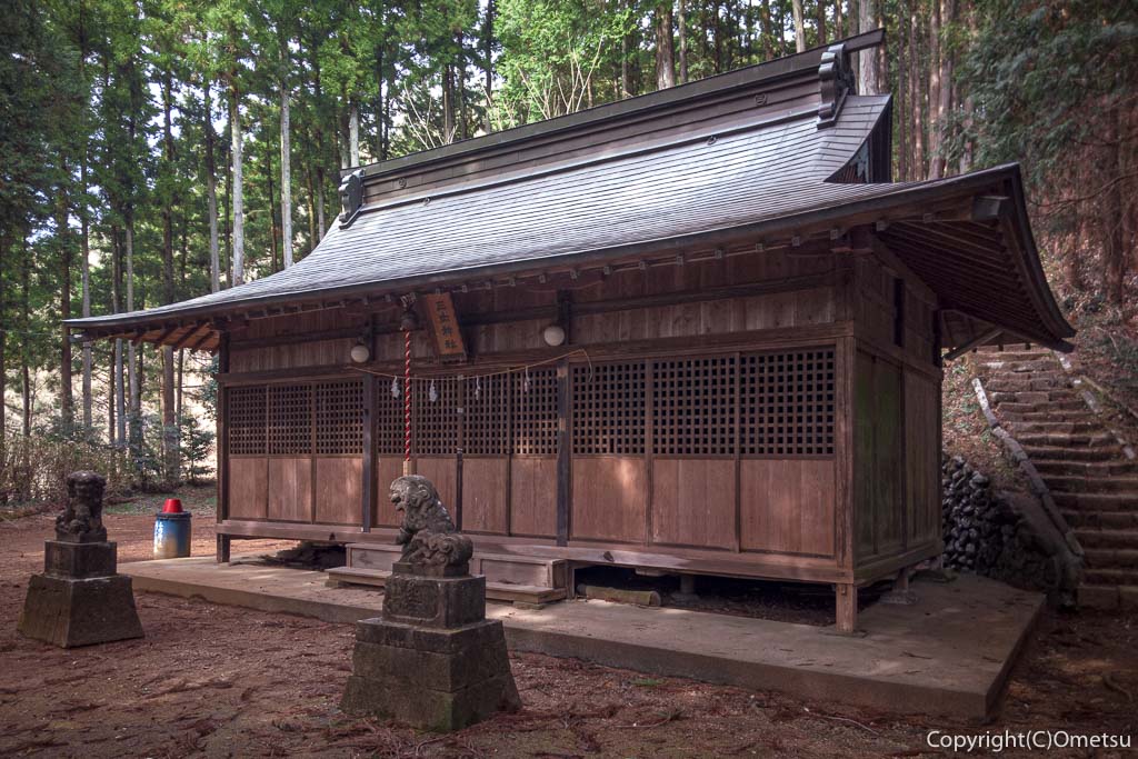 あきる野市・横沢丘陵の三内神社