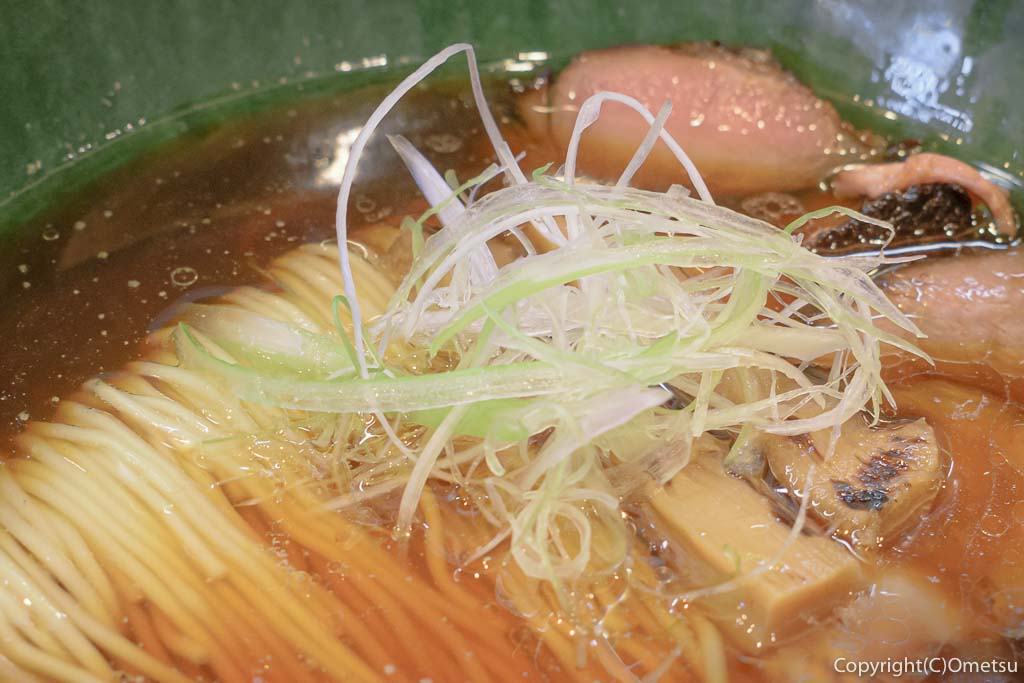 福生市「中華蕎麦 麺とスープ」の中華蕎麦