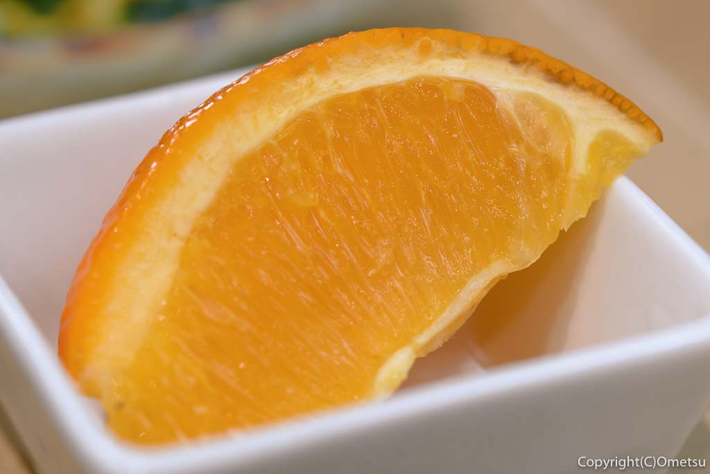 東京都・檜原都民の森「とちの実」の、オレンジ