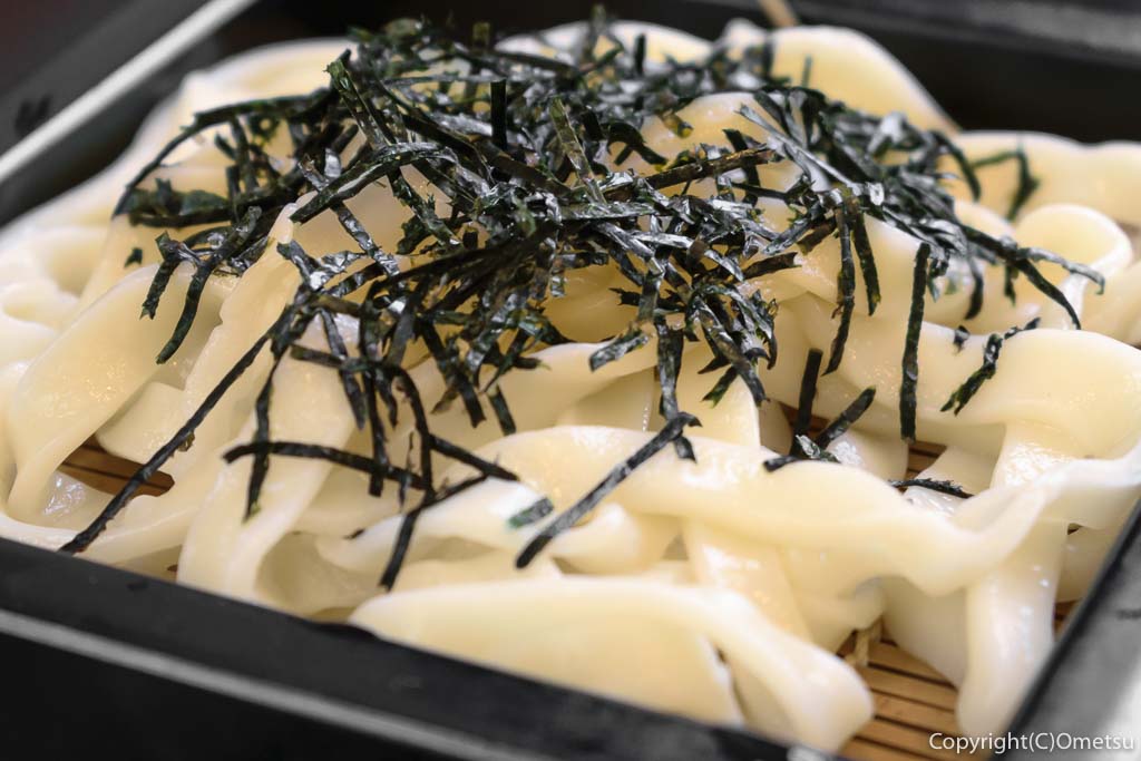 羽村市・小作駅前の割烹「ちんか」のざる きしめん