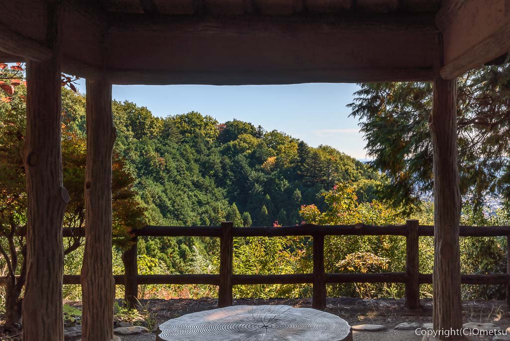 青梅市・永山丘陵、第4休憩所