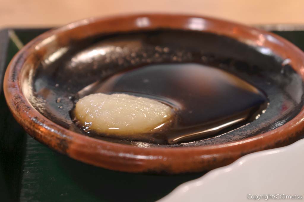 青梅市・河辺駅南口の焼肉店・明月館の、タレ