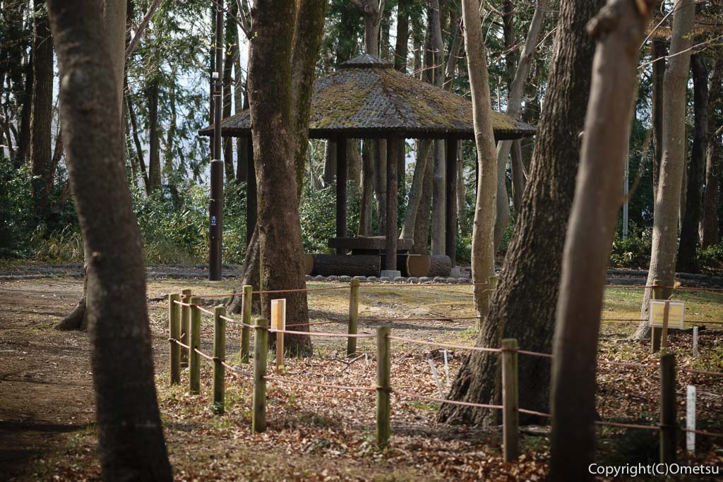 羽村市・小作緑地公園の東屋