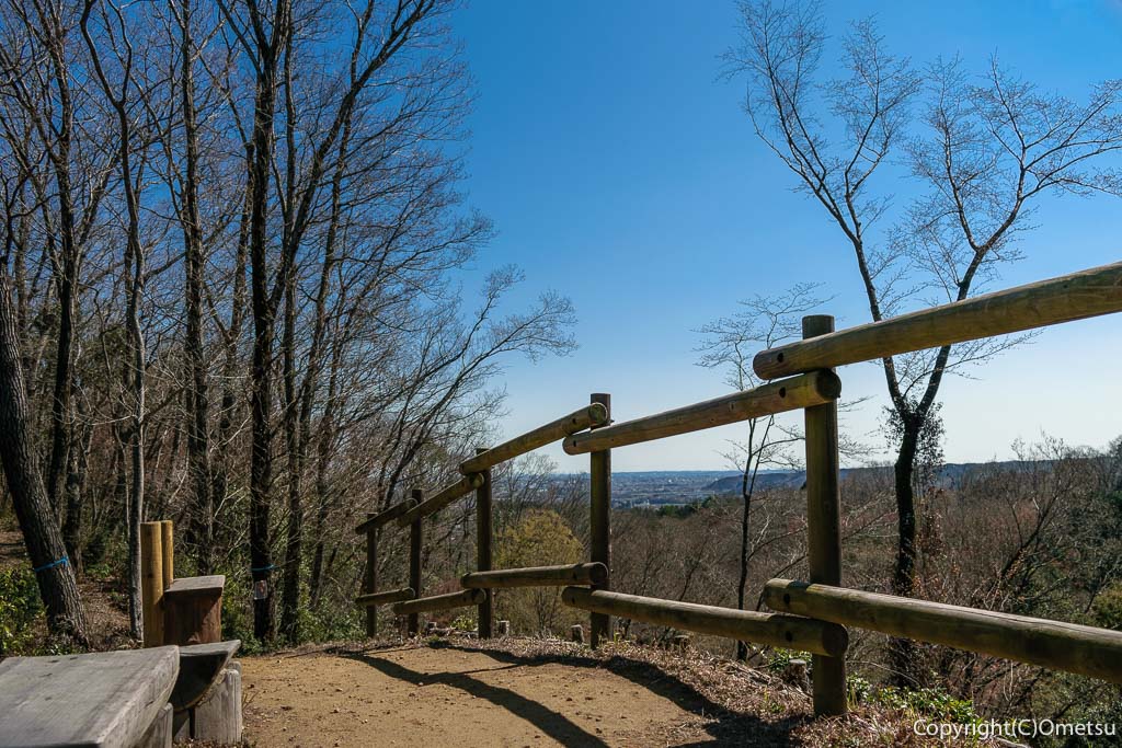 青梅市・青梅の森・マツボックリ山展望台