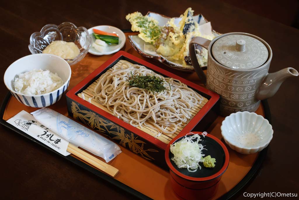 青梅・成木「割烹うらしま」の「山の幸膳」