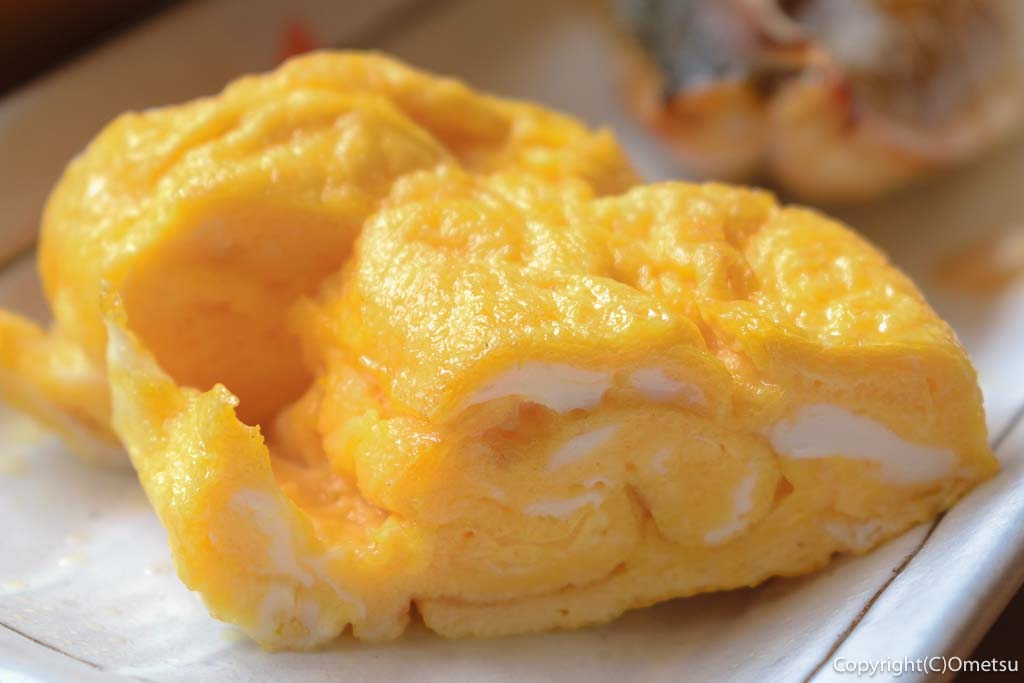 青梅市・勝沼の「マミーの台所」の、卵焼き