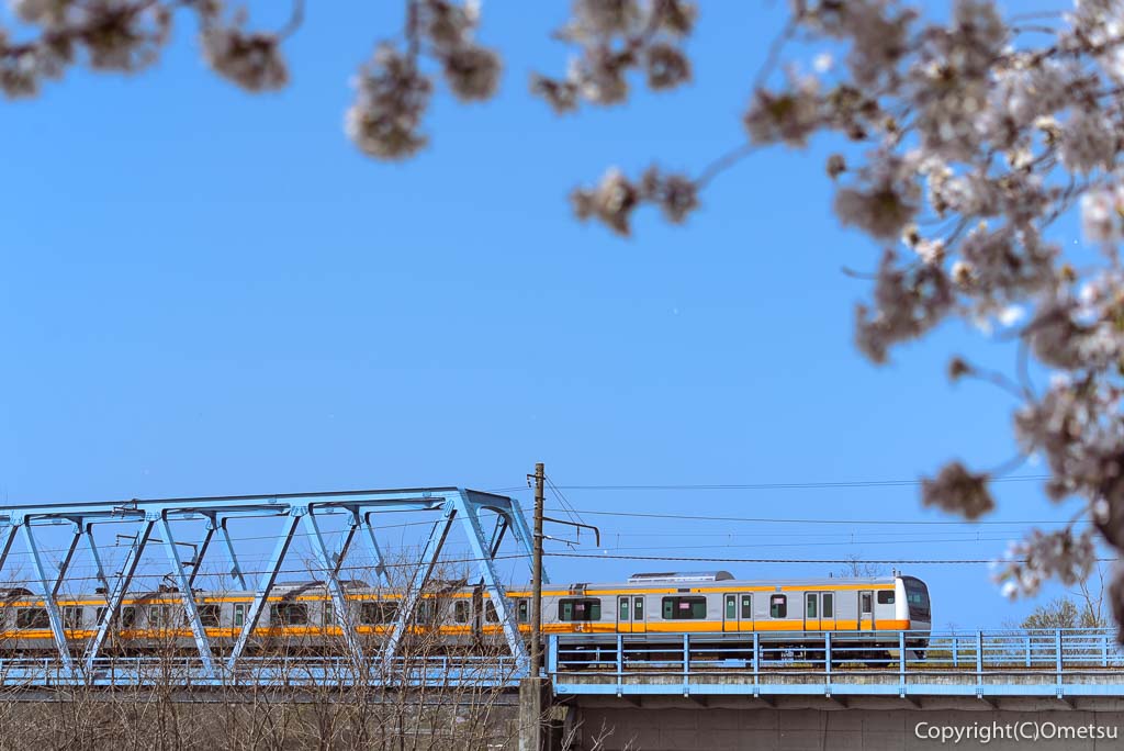 JR五日市線・多摩川橋梁