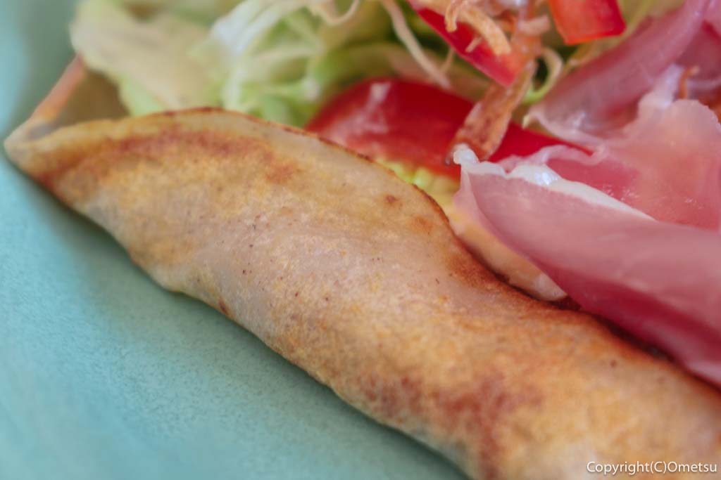 羽村市・小作台の雑貨店&カフェ、Anne＆non nonの、蕎麦粉ガレット