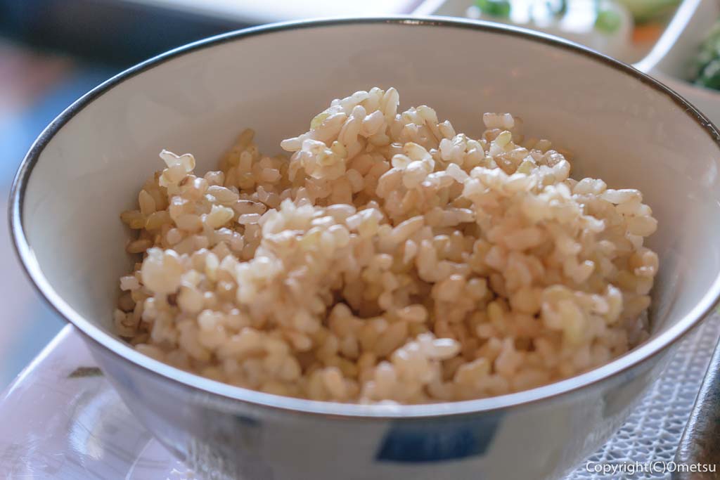 福生のレストラン・Ottamage(おったまーじゅ)の、玄米