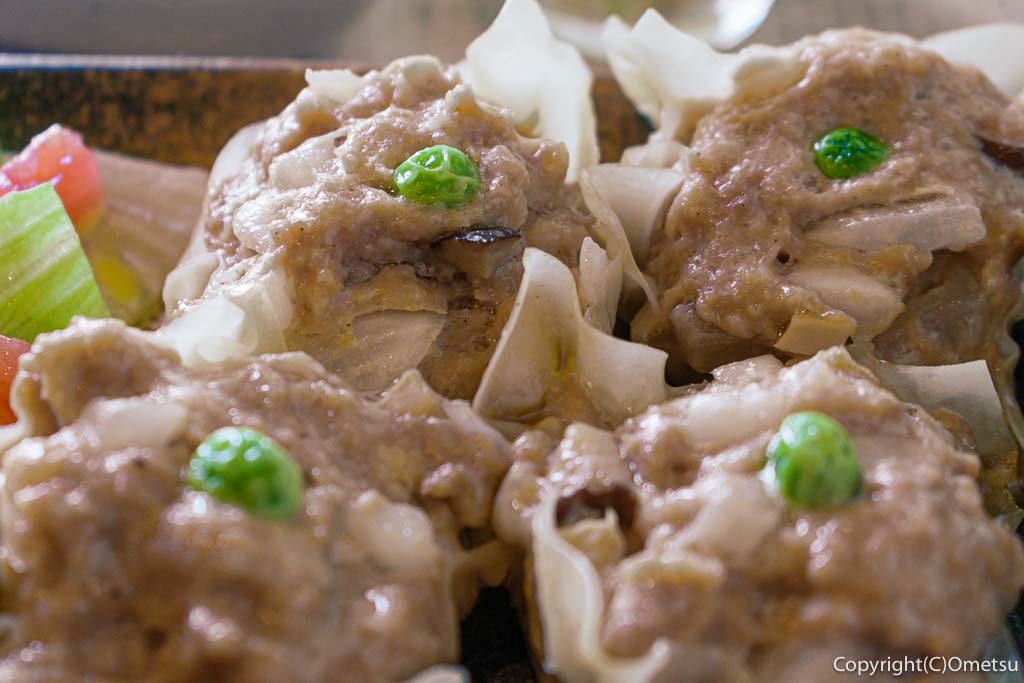 福生のレストラン・Ottamage(おったまーじゅ)の、日替わりランチの、シュウマイ