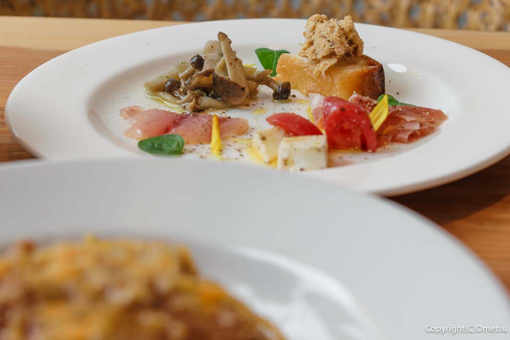 あきる野市・OSTERIA ALBERI（オステリア アルベリ）の、アンティパスト