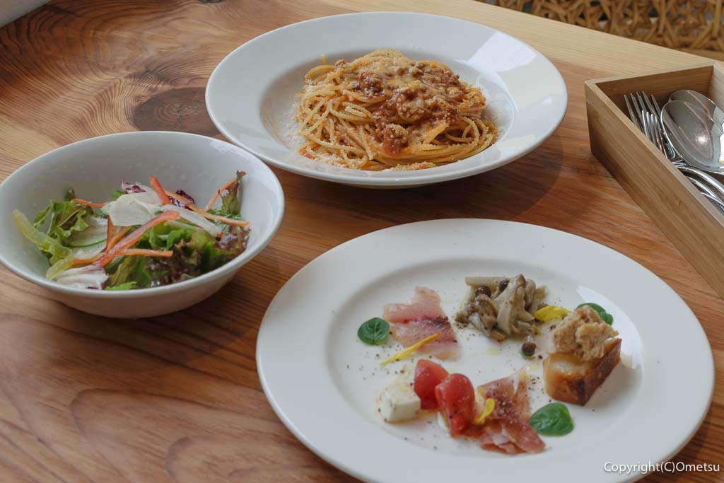 あきる野市・OSTERIA ALBERI（オステリア アルベリ）のコースランチ