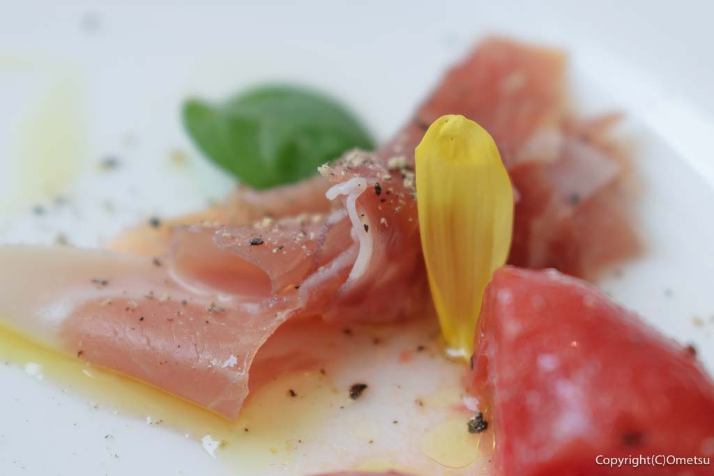 あきる野市・OSTERIA ALBERI（オステリア アルベリ）の、生ハム