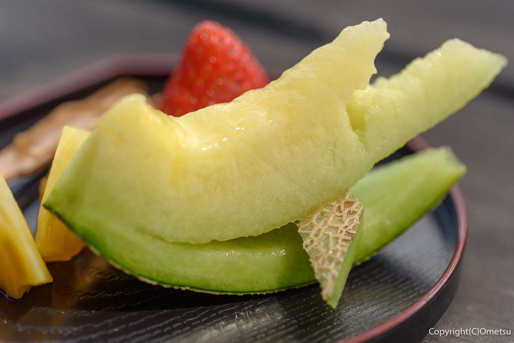 東京都・日の出町の、宝来屋の、メロン