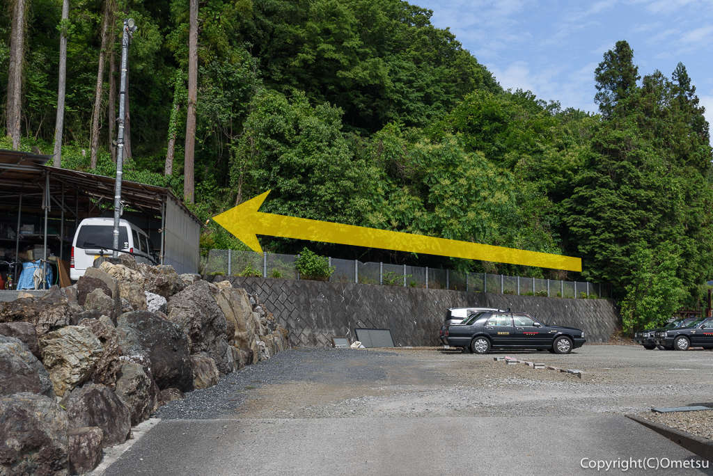 JR五日市線・岩井支線跡・武蔵五日市駅付近