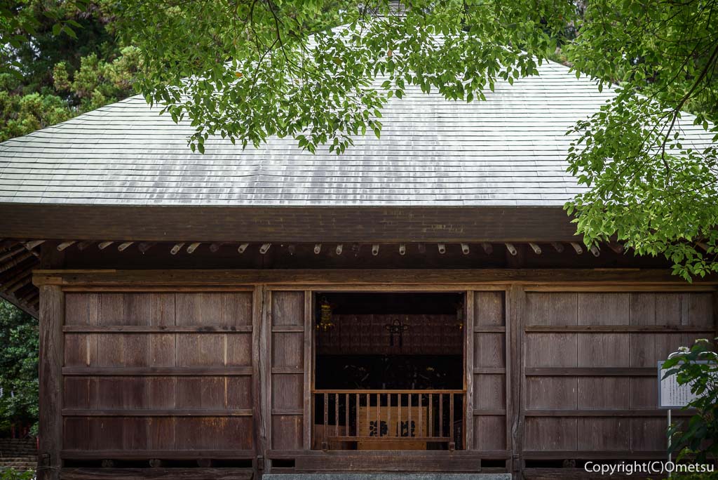 青梅市・塩船観音寺の、阿弥陀堂